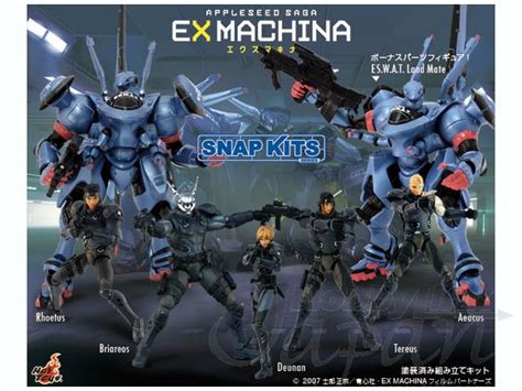 appleseed landmate model kit|Appleseed Saga EX Machina Snap Kit ES.W.A.T. Team 1 Box (10pcs) .